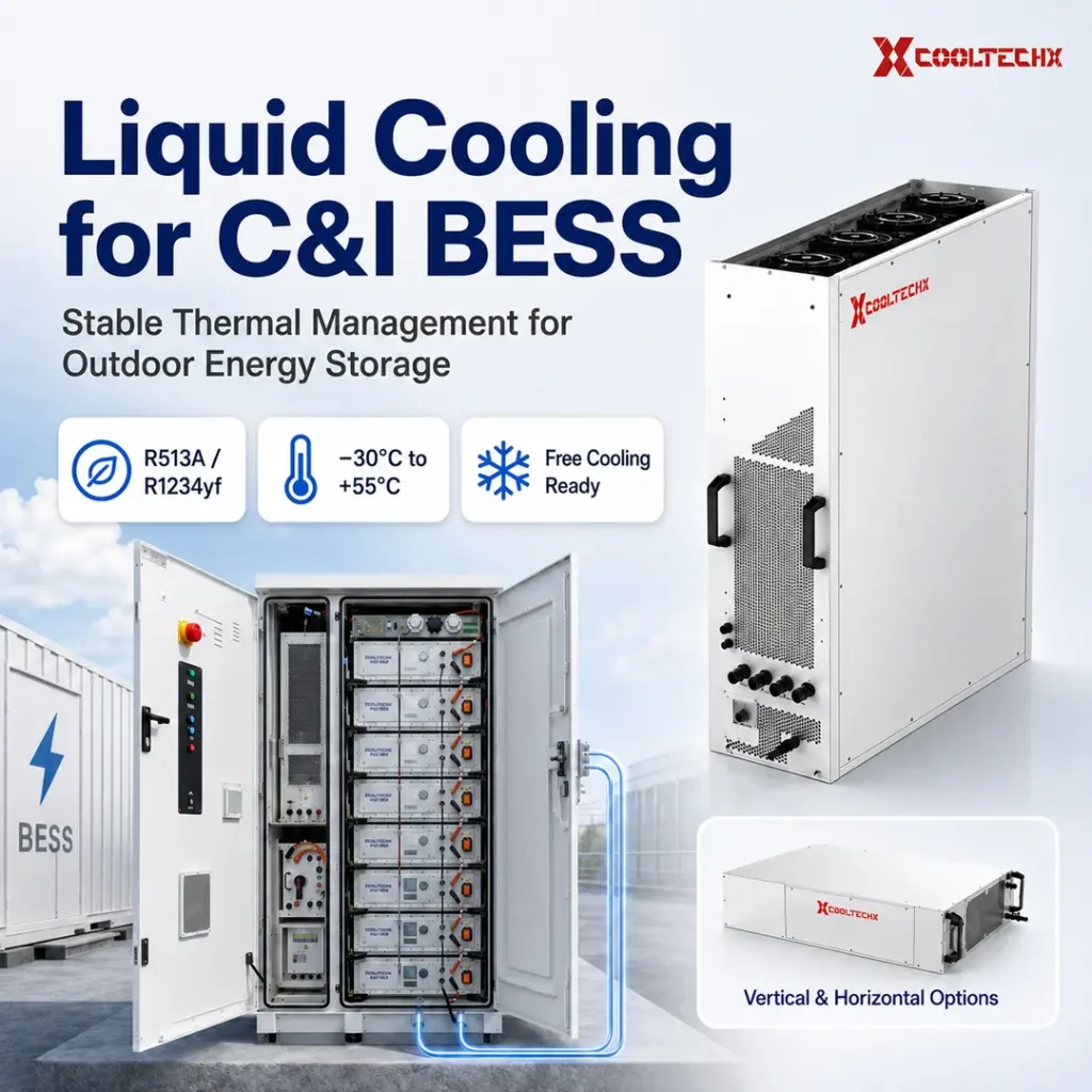 Custom 12kW Liquid Cooling Unit Delivered to Spain for ESS