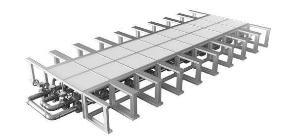 Secondary-side Prefabricated Pipe Network